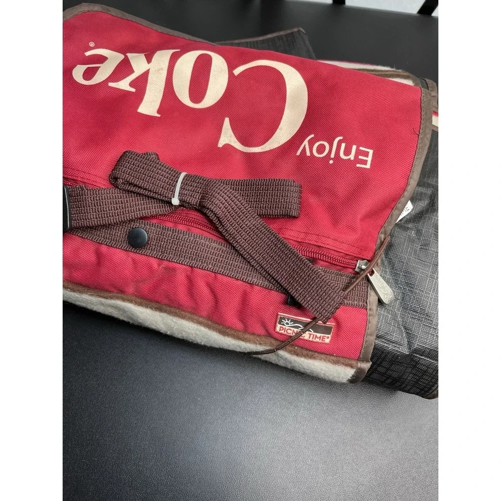 Coca Cola Collectible Blanket Promotional Item Camping Beach Throw